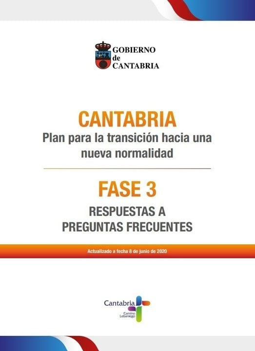 Guía de Cantabria para la fase 3 de la desescalada