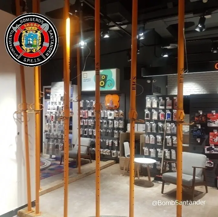 Apuntalamiento del edificio