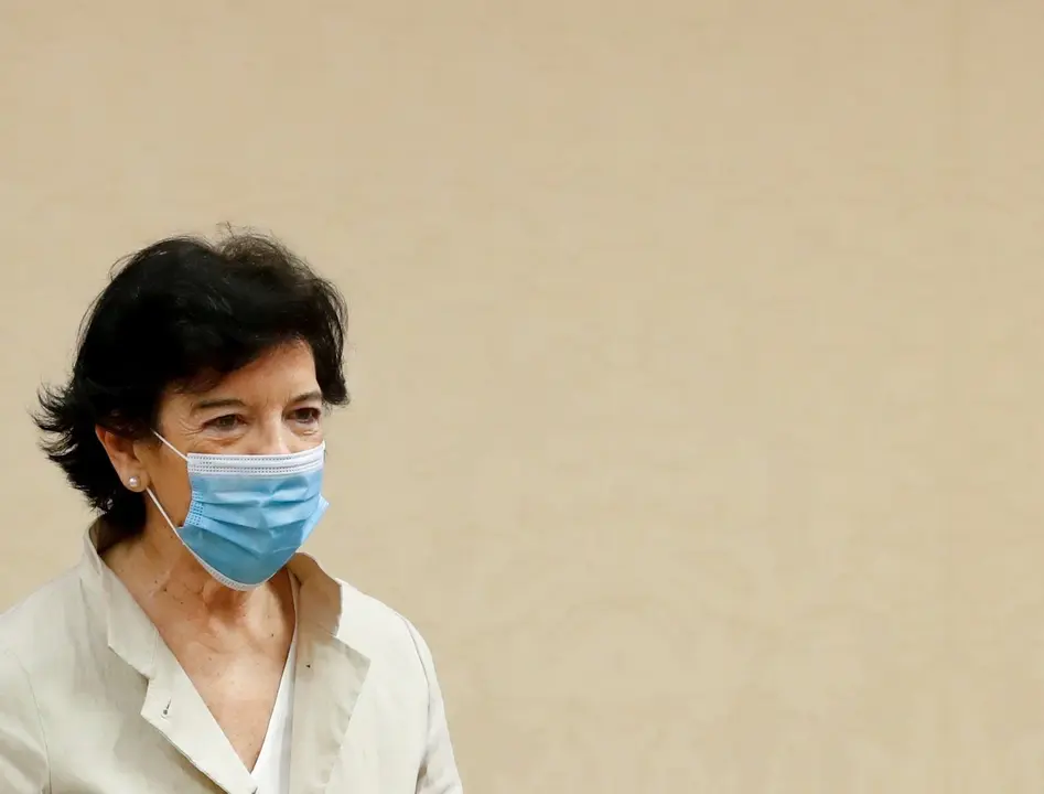 La ministra de Educaci&oacute;n, Isabel Cela&aacute;, el pasado mes de mayo en el Congreso.