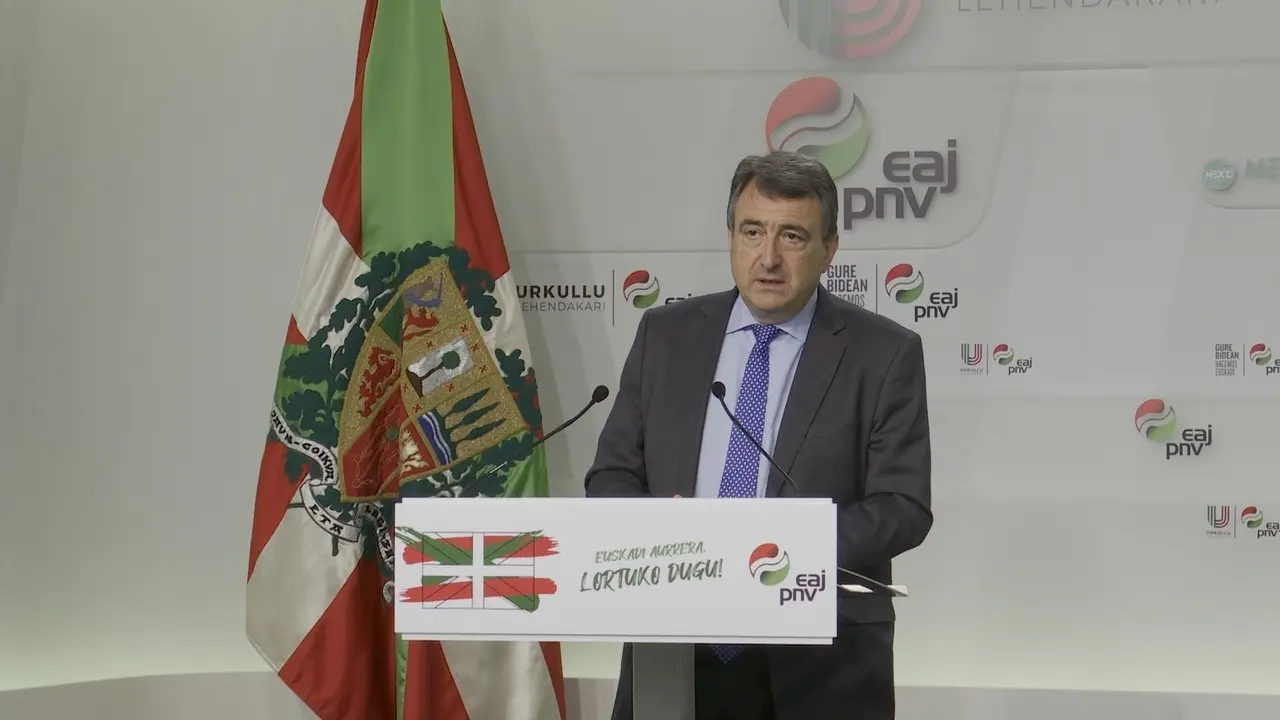 El portavoz del PNV en el Congreso, Aitor Esteban.