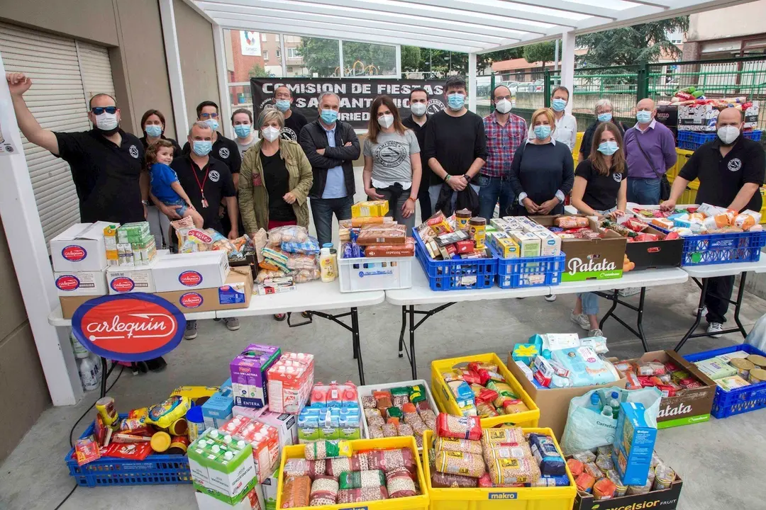 Recogida solidaria en Muriedas