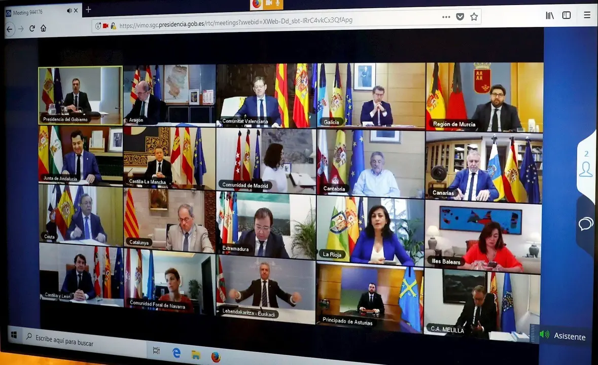 Conferencia de presidentes con Pedro S&aacute;nchez.