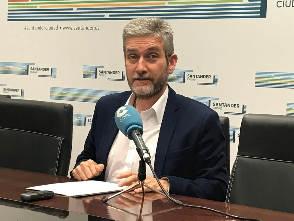 El concejal de Urbanismo y portavoz de Cs, Javier Ceruti