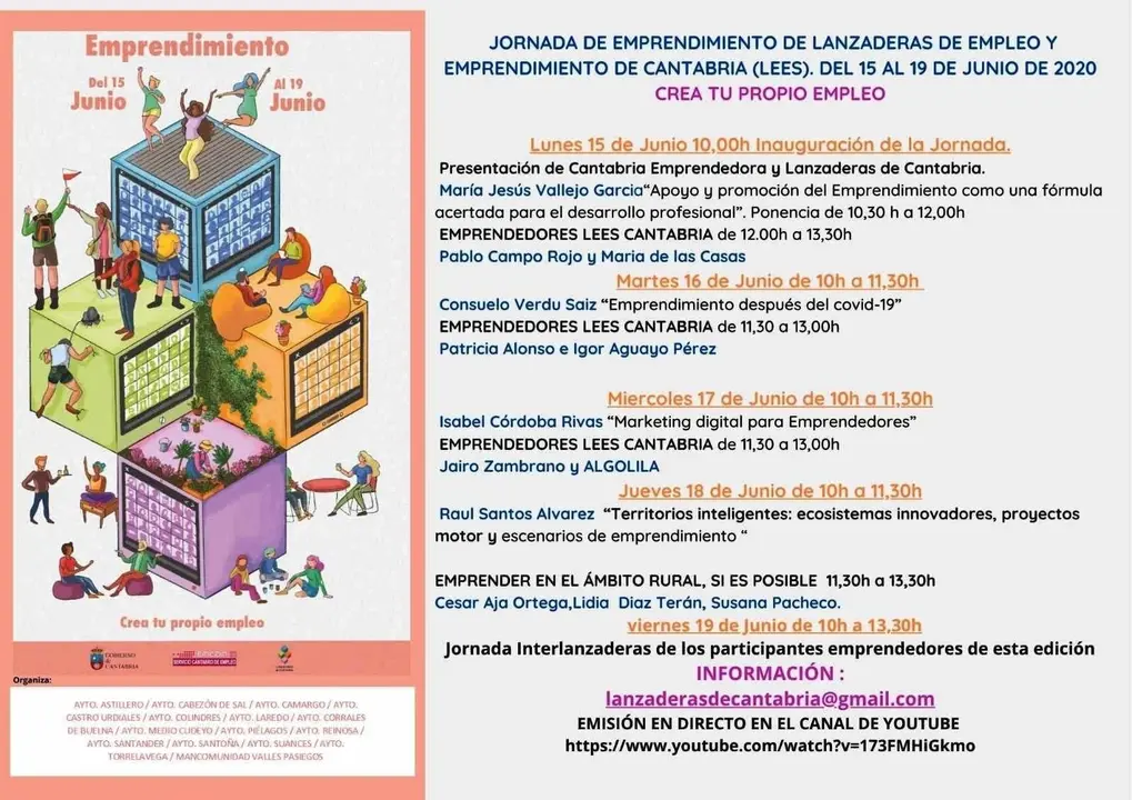 Cartel semana del emprendimiento