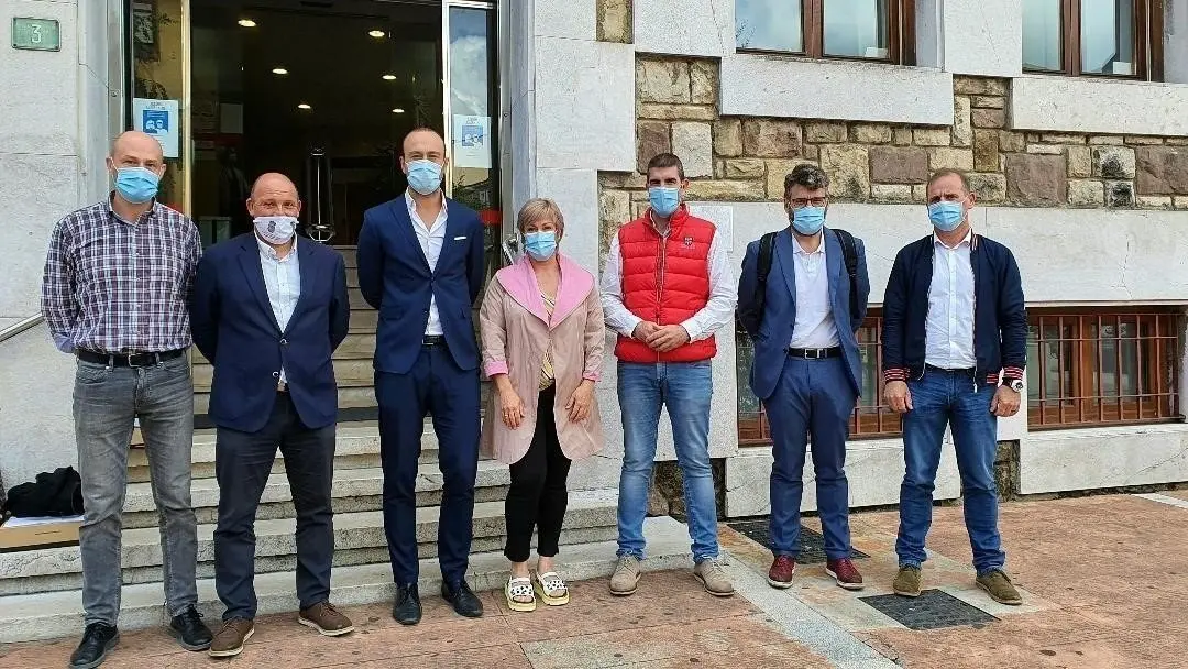 Reuni&oacute;n representantes de la comarca del Besaya