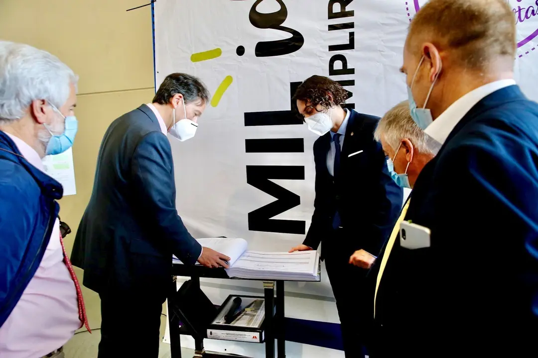 Presentaci&oacute;n de la &uacute;ltima fase de las obras de conexi&oacute;n viaria del pol&iacute;gono de Morero