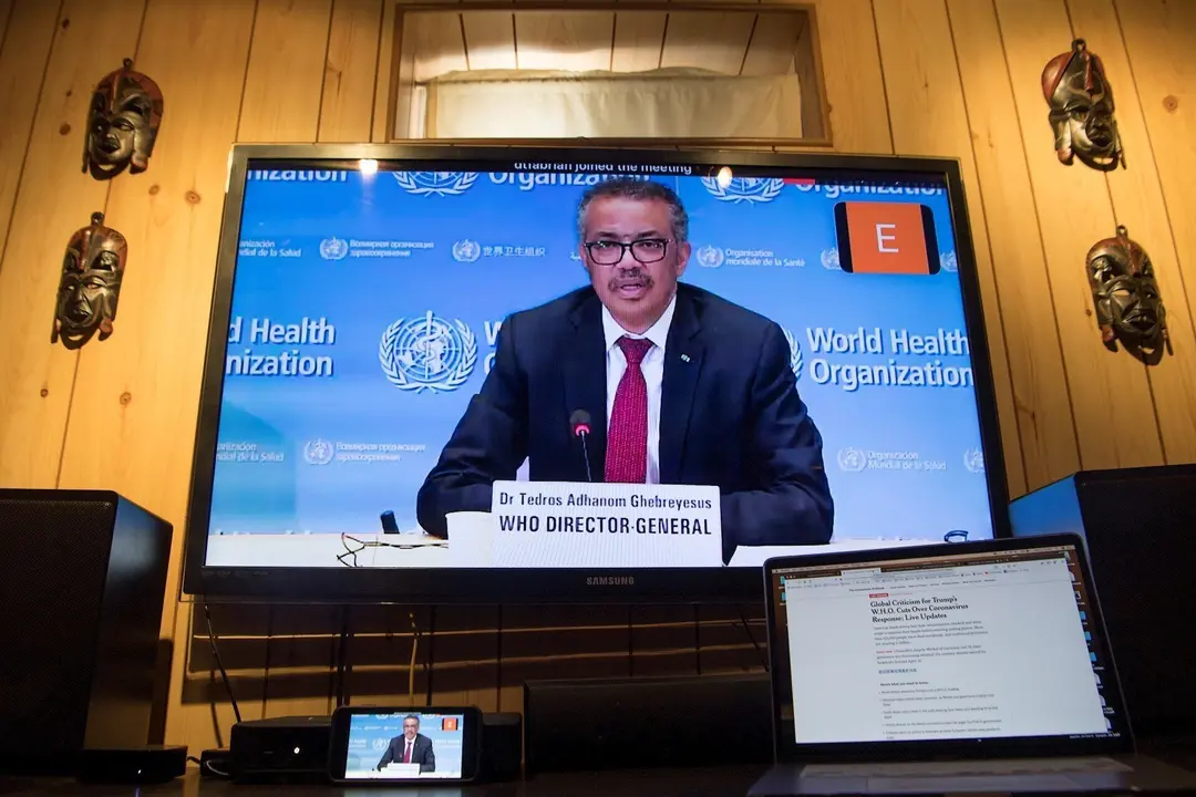 Rueda de prensa de Tedros Adhanom Ghebreyesus