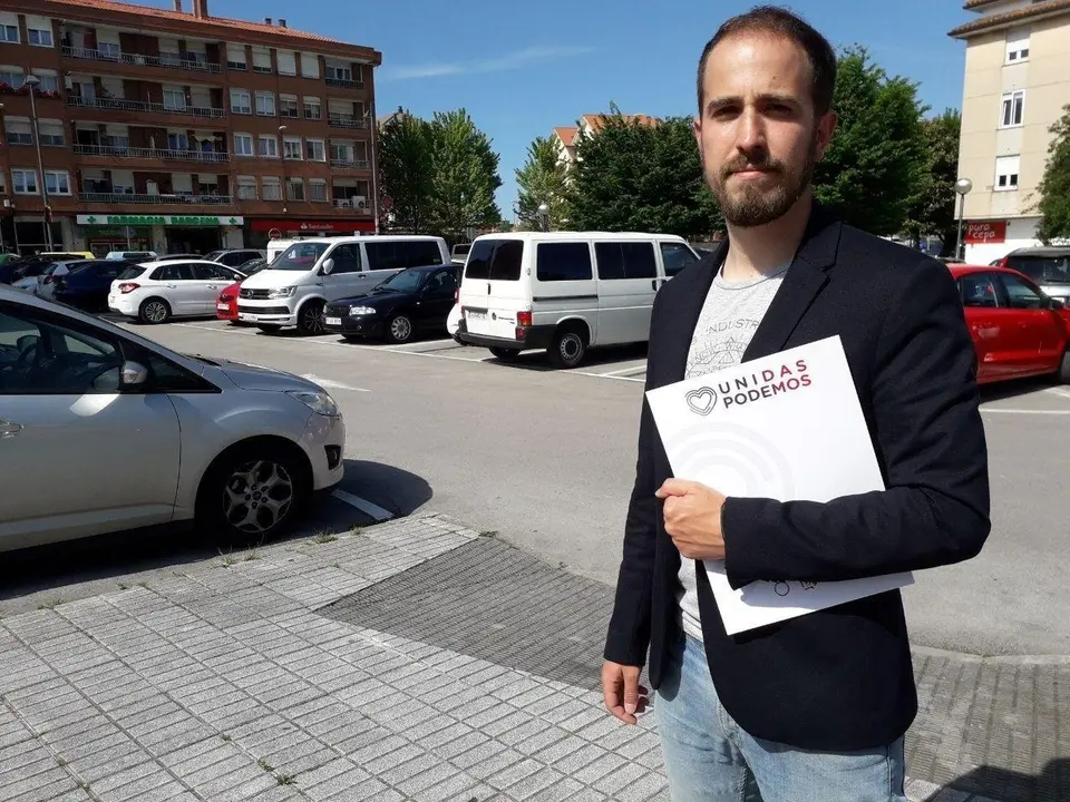 El candidato a la Alcald&iacute;a de Santa Cruz de Bezana por Unidas Podemos, Luis del Pi&ntilde;al,
