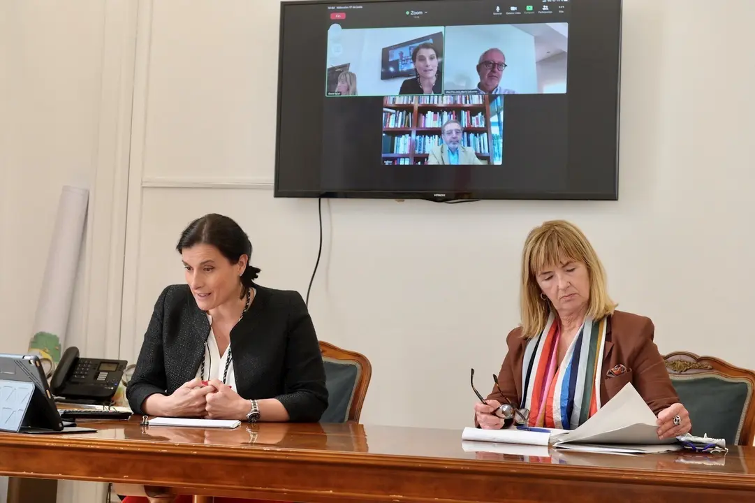 Gema Igual y Mar&iacute;a Luisa Sanju&aacute;n