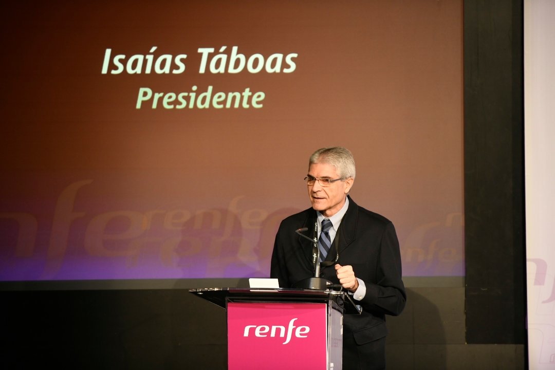 El president de Renfe, Isaías Táboas 
