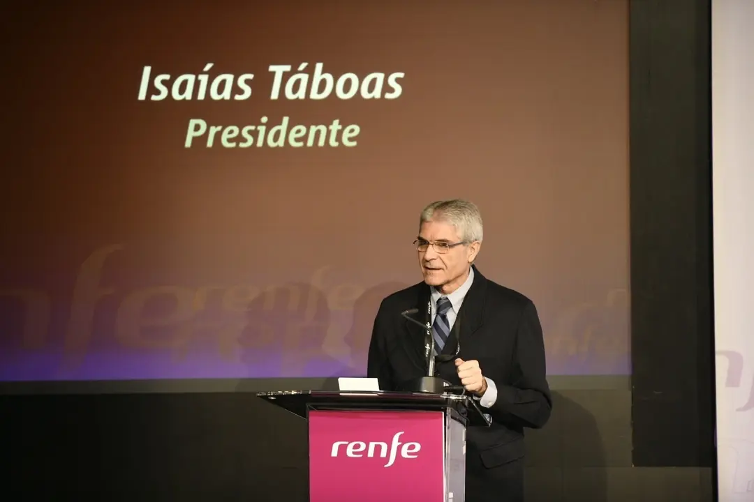 El president de Renfe, Isa&iacute;as T&aacute;boas 