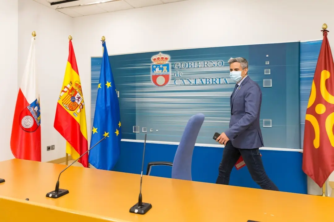 Pablo Zuloaga, vicepresidente y portavoz del Gobierno