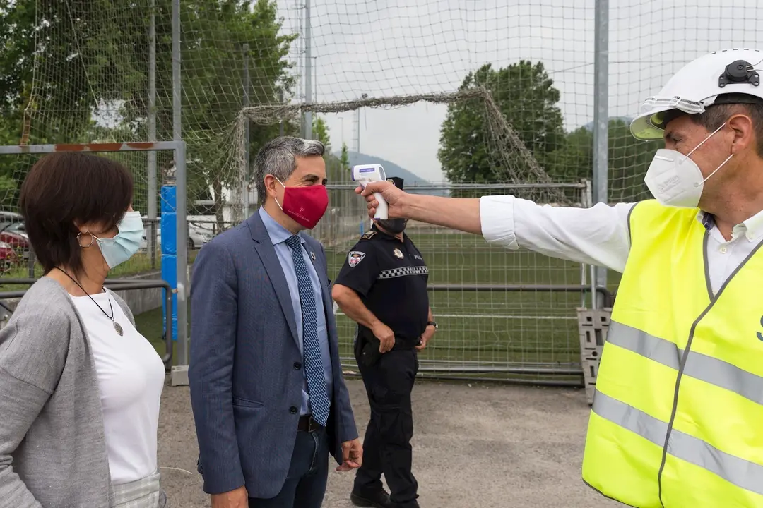 El vicepresidente Pablo Zuloaga en Los Corrales de Buelna