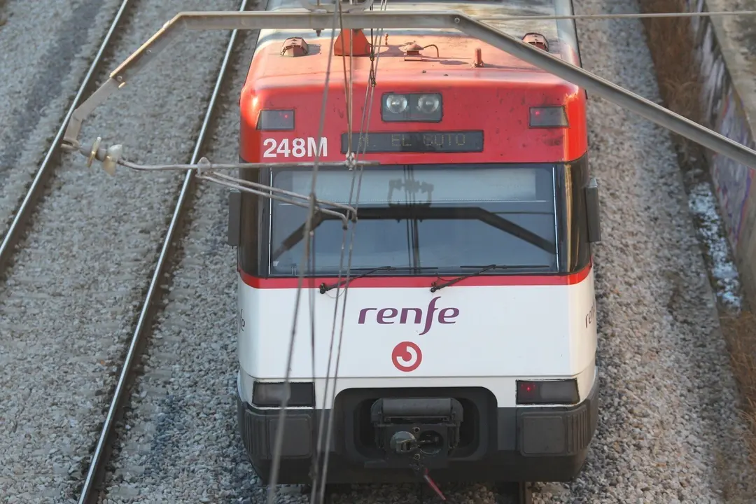 Tren, trenes de Cercan&iacute;as de Renfe en Madrid