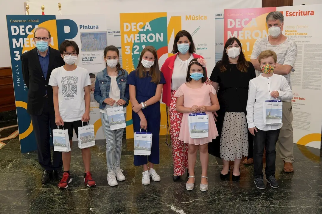 Entrega de premios Decamer&oacute;n