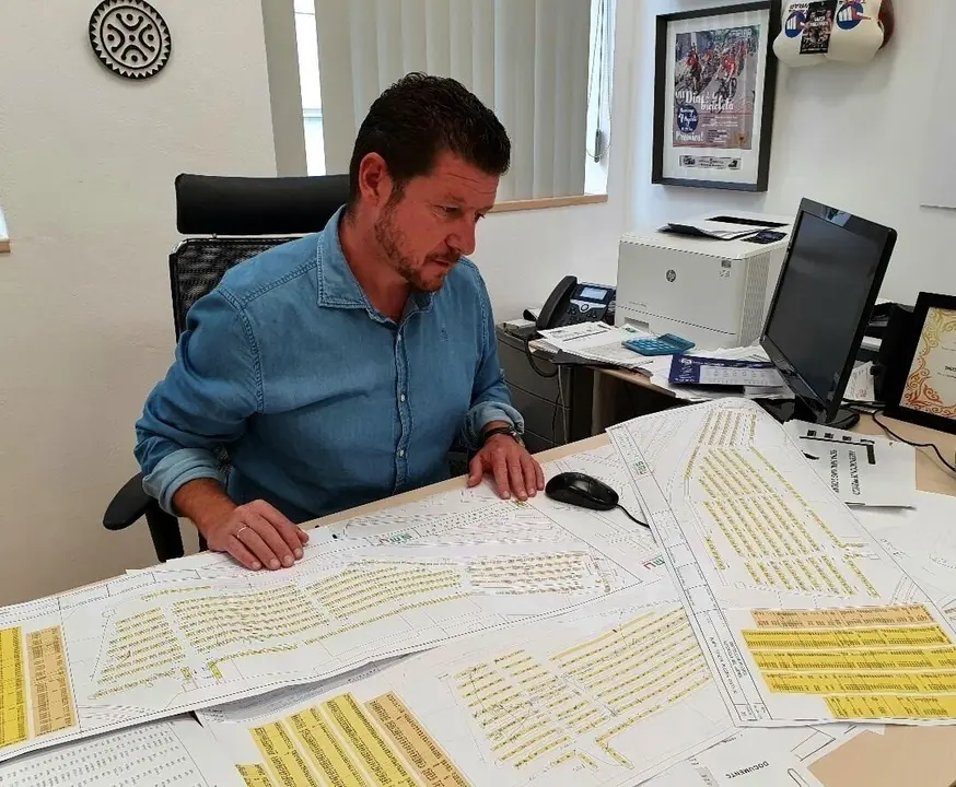 El concejal de Ferias y Mercados de Torrelavega, Jes&uacute;s S&aacute;nchez