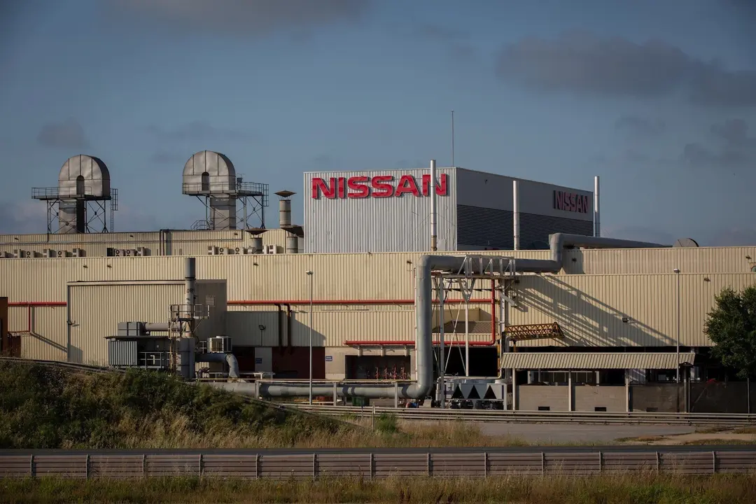 Exterior de la f&aacute;brica de Nissan en la Zona Franca de Barcelona