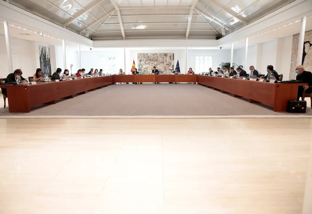 Celebraci&oacute;n del Consejo de Ministros en La Moncloa, que  aprobar&aacute; un Real Decreto que recoger&aacute; el nuevo Plan Renove, que dispondr&aacute; de 250 millones de euros para la renovaci&oacute;n del parque automovil&iacute;stico espa&ntilde;ol, en Madrid (Espa&ntilde;a), a 30 de junio de 2020.