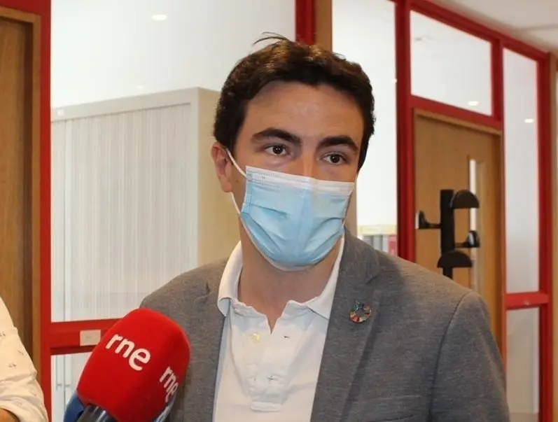 El secretario general del PSOE de Santander y diputado nacional por Cantabria, Pedro Casares