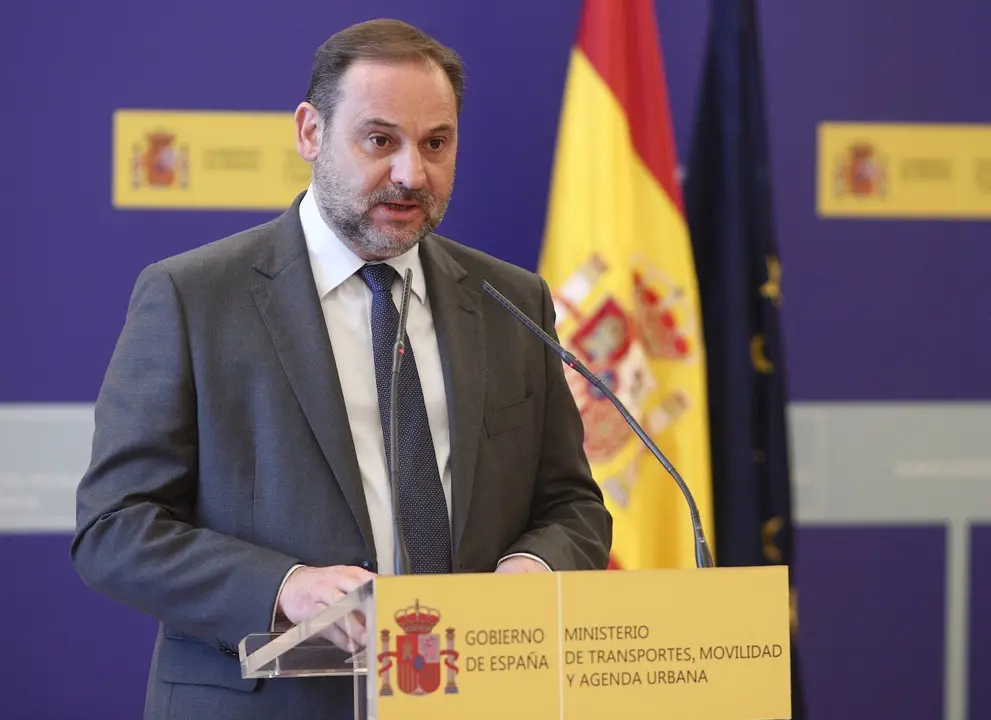 El ministro de Transportes, Movilidad y Agenda Urbana, Jos&eacute; Luis &Aacute;balos