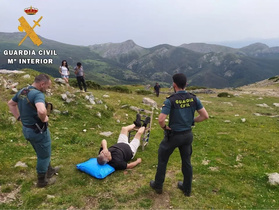 Rescate de la Guardia Civil en Fuente Cobre