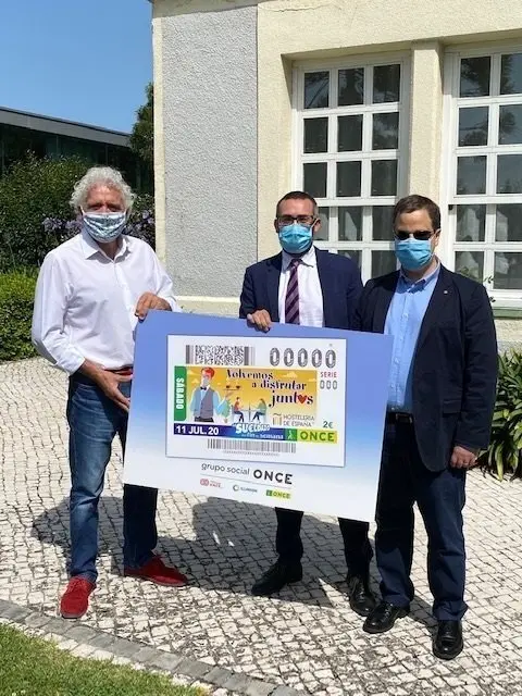 Presentaci&oacute;n del cup&oacute;n de la ONCE dedicado a hosteler&iacute;a