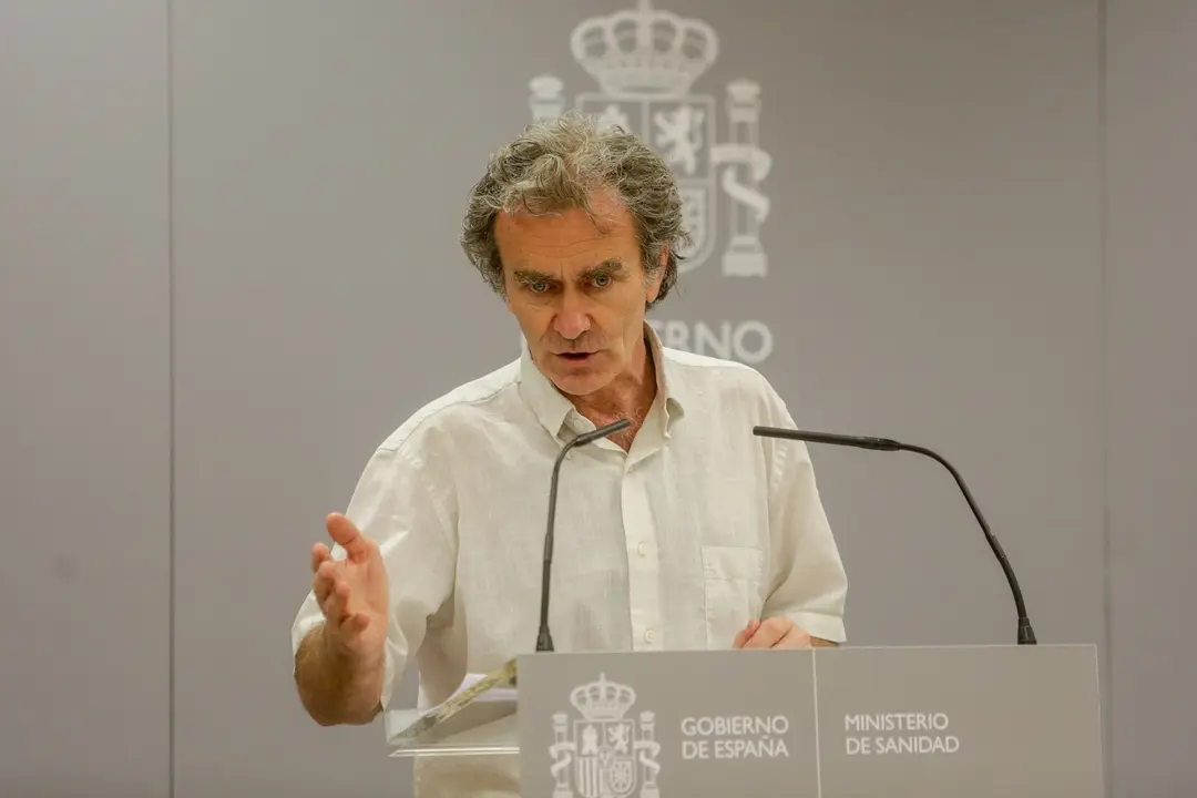 El director del Centro de Coordinaci&oacute;n de Alertas y Emergencias Sanitarias (CCAES), Fernando Sim&oacute;n,