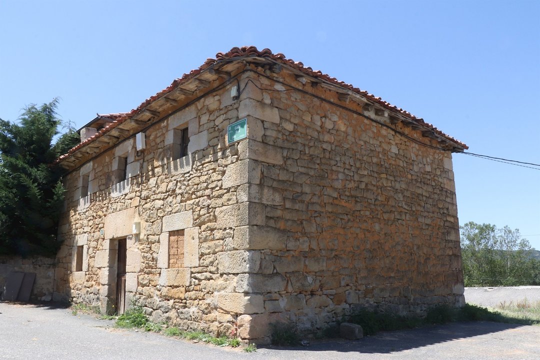Estado actual de la Casa Concejo de Santa María de Valverde