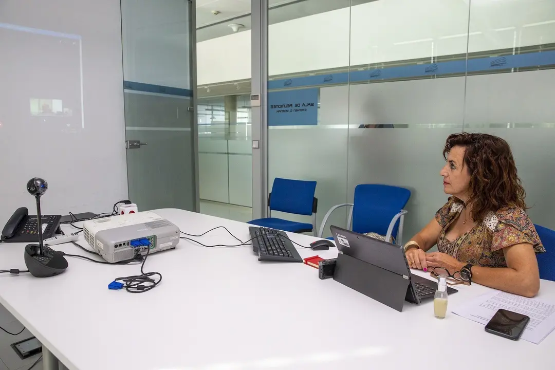 La consejera Ana Bel&eacute;n &Aacute;lvarez en la clausura de las VII Lanzaderas de Empleo