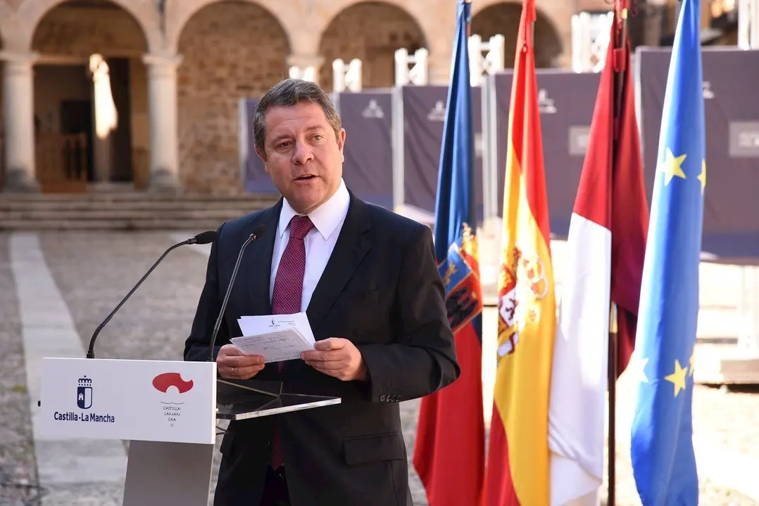 El presidente regional, Emiliano Garc&iacute;a-Page.