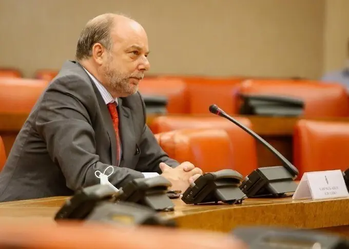 El candidato a vocal de la Junta Electoral Central, Jos&eacute; Miguel Serrano Ruiz-Calder&oacute;n, propuesto por Vox