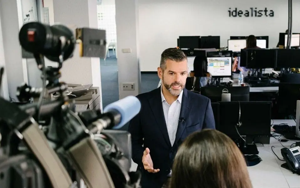 El cofundador y jefe de Estudios de Idealista, Fernando Encinar