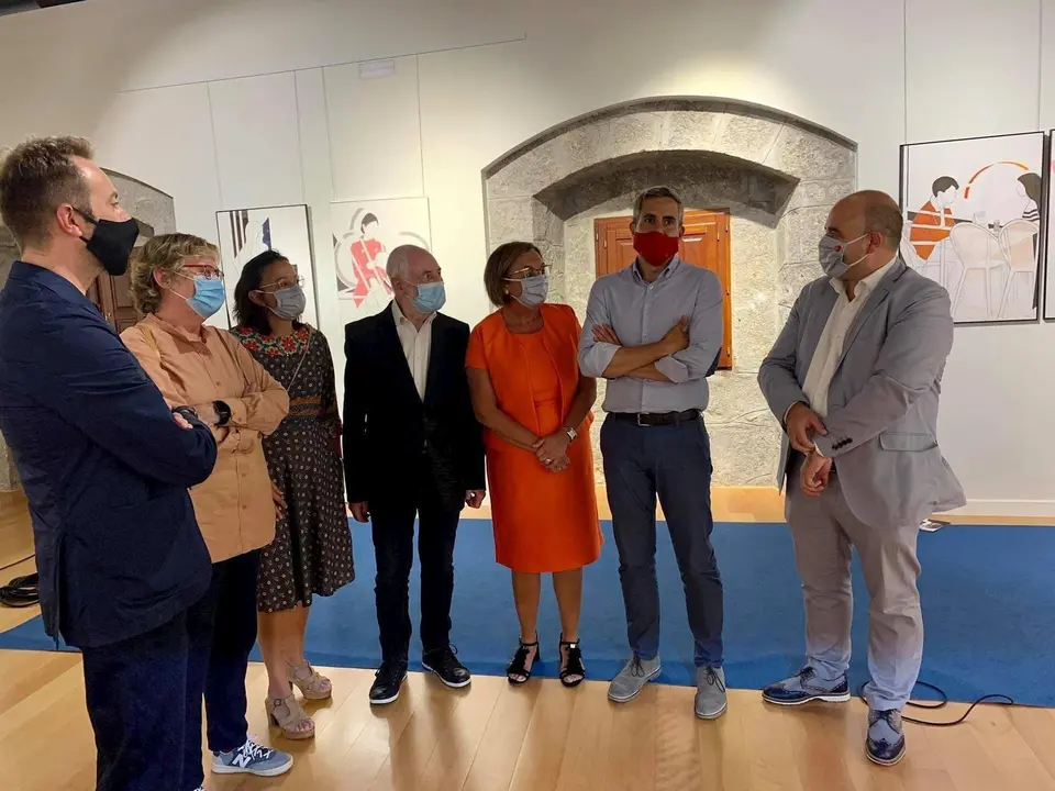 Inauguraci&oacute;n muestra Pedro Sobrado en Laredo