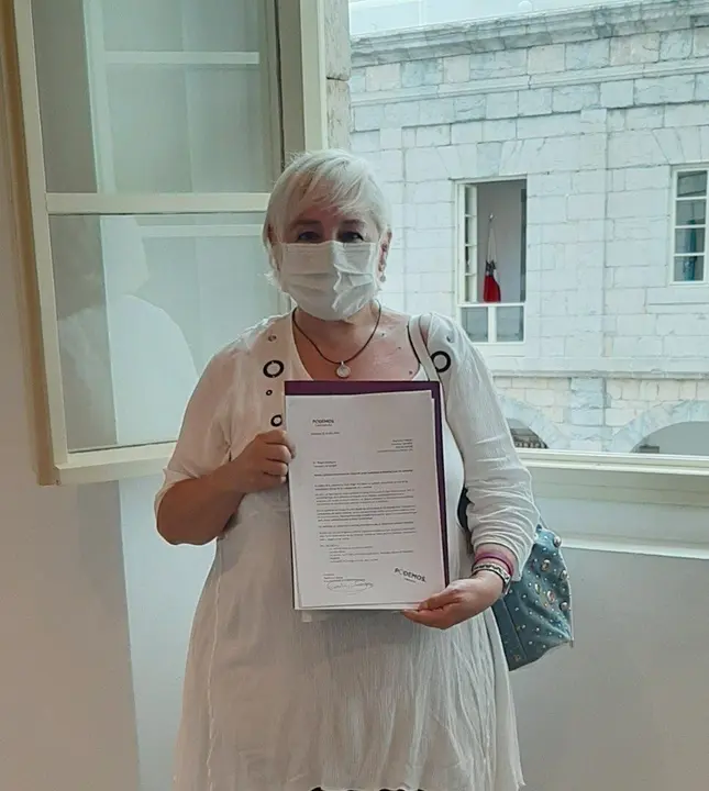 Argentina Cabarga, responsable de Sanidad de Podemos