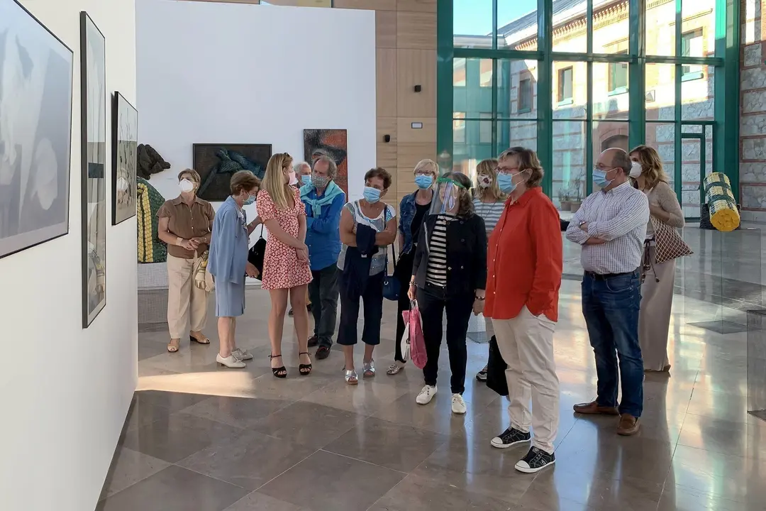 Inauguraci&oacute;n exposici&oacute;n Mercedes Rodr&iacute;guez en Biblioteca de Cantabria