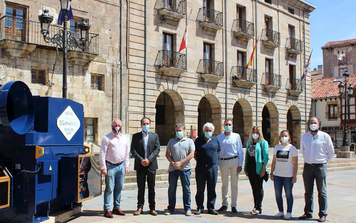 Generador e&oacute;lico de Siemens Gamesa en Reinosa