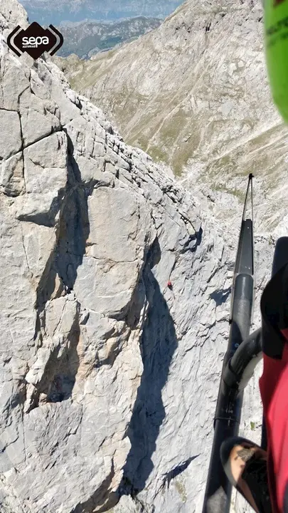 Rescate de monta&ntilde;a en Camale&ntilde;o.