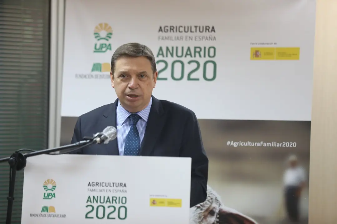 El ministro de Agricultura, Pesca y Alimentaci&oacute;n, Luis Planas 