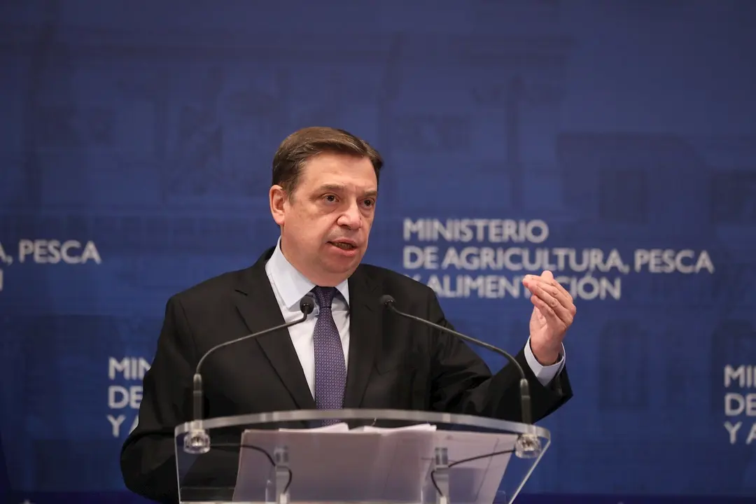 El ministro de Agricultura, Pesca y Alimentaci&oacute;n, Luis Planas