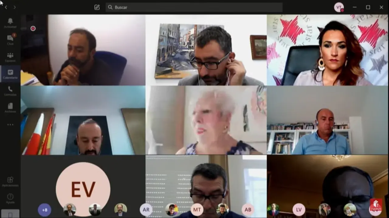 Pleno telem&aacute;tico de Torrelavega