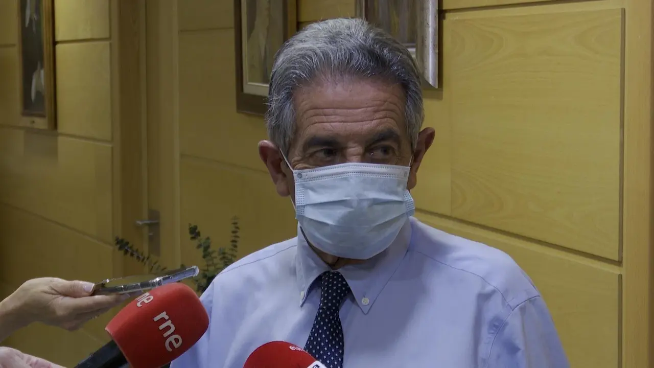 El presidente de Cantabria, Miguel &Aacute;ngel Revilla.