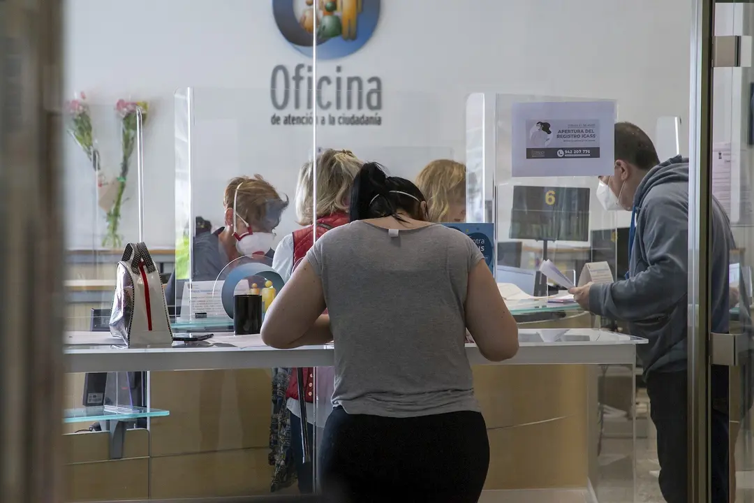 Oficina atenci&oacute;n p&uacute;blico sede Gobierno de Cantabria