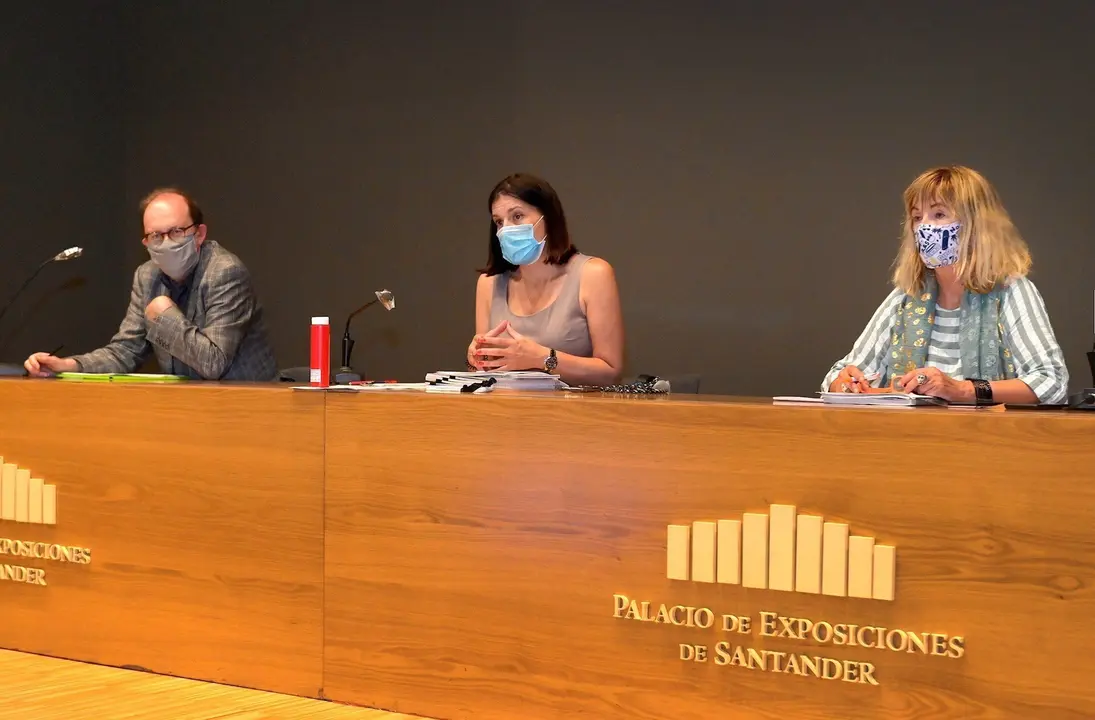 La alcaldesa de Santander, Gema Igual, en el Consejo Municipal de Cultura