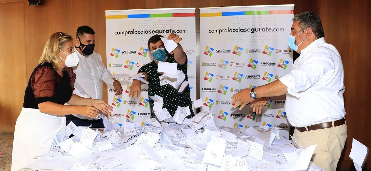 Sorteo de vales de compra