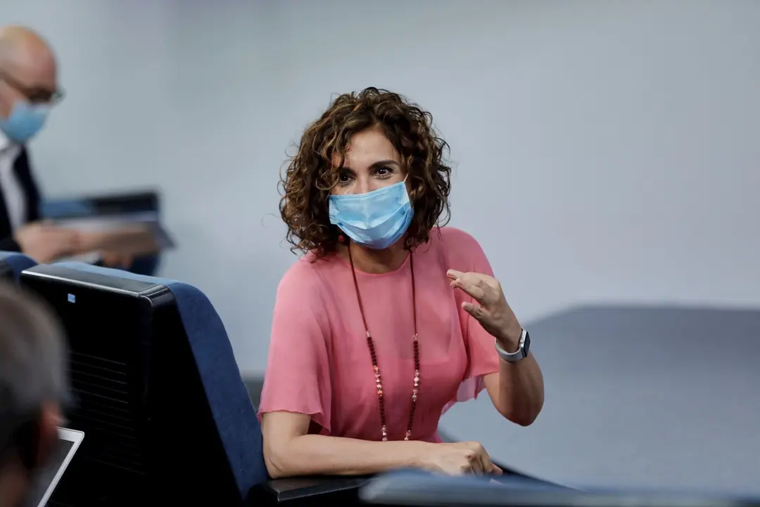 La ministra portavoz y de Hacienda, Mar&iacute;a Jes&uacute;s Montero.