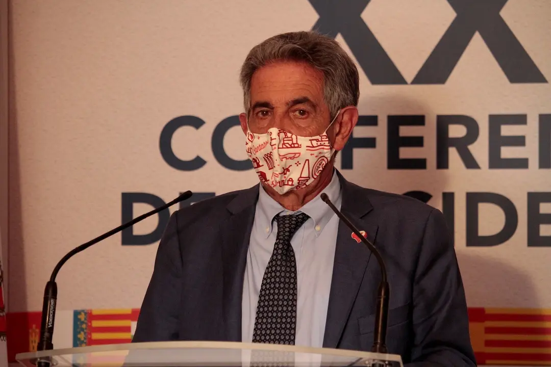 El presidente de Cantabria, Miguel &Aacute;ngel Revilla