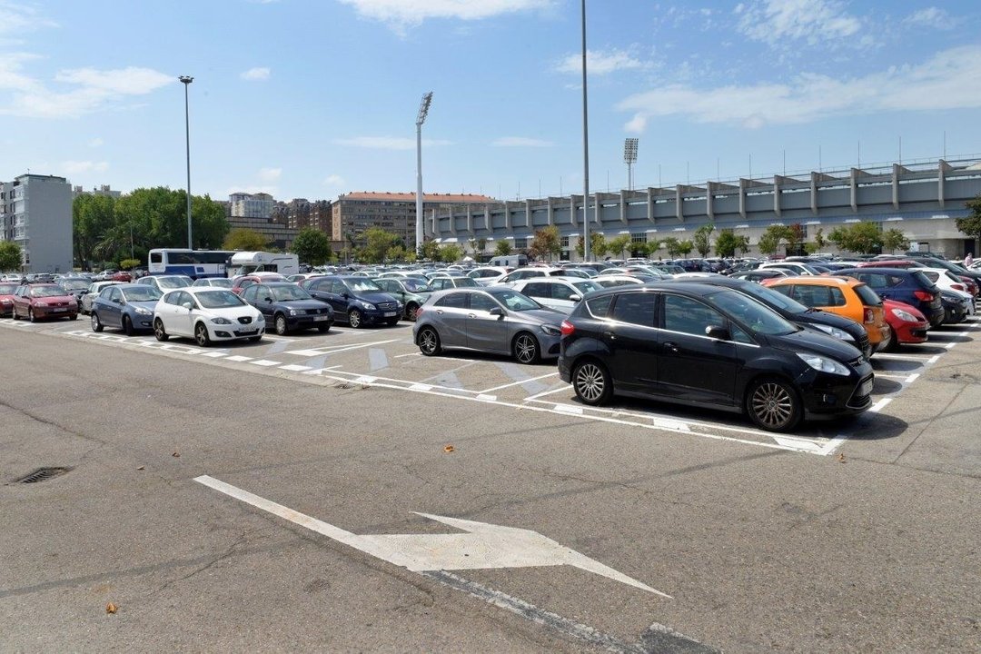 Nuevas plazas en el parking de los Campos de Sport del Sardinero