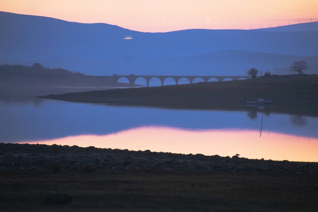 Imagen del Pantano del Ebro