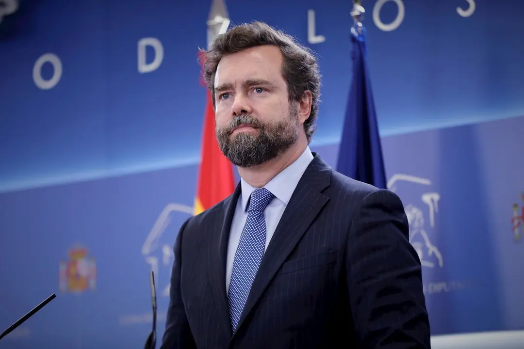 El portavoz parlamentario de Vox, Iv&aacute;n Espinosa de los Monteros.