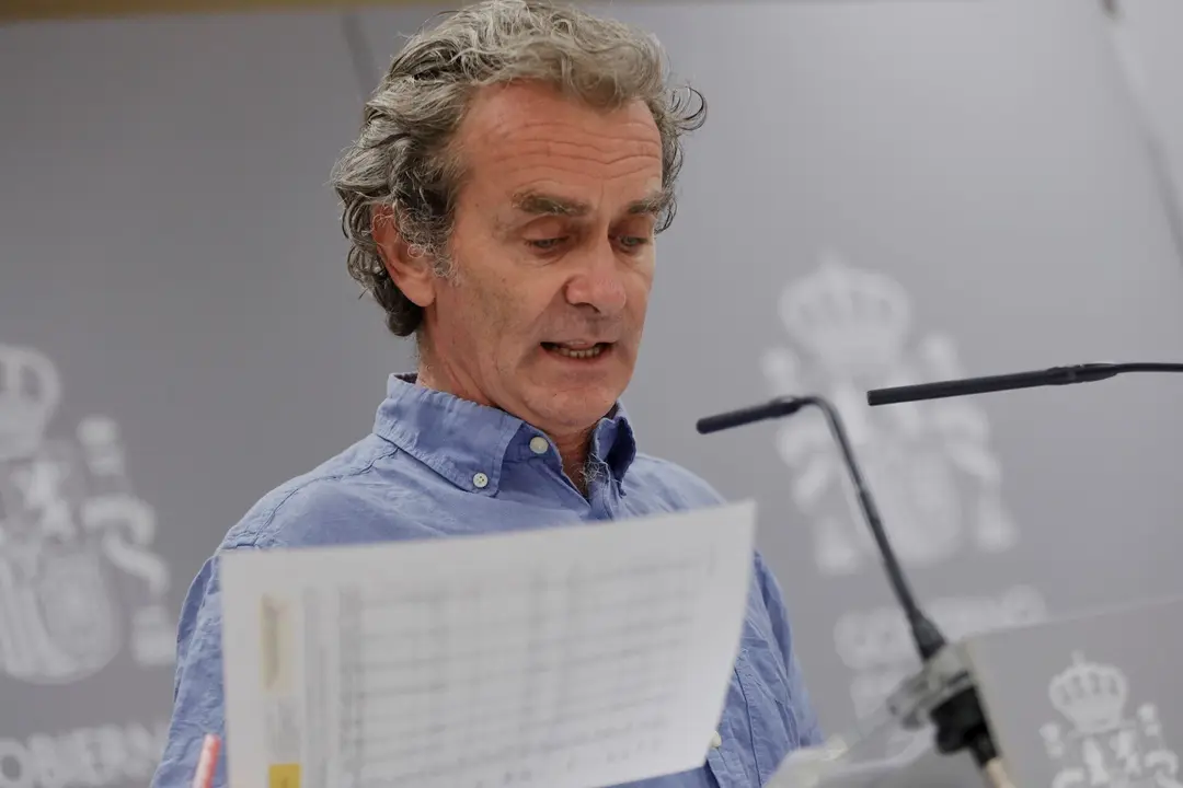 El director del Centro de Coordinaci&oacute;n de Alertas y Emergencias Sanitarias, Fernando Sim&oacute;n.